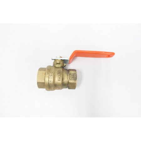 Kitz Manual Bronze Threaded 34In Npt Ball Valve 68-034